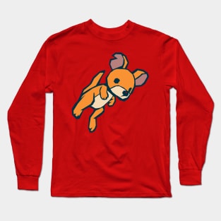 Kangaroos: Jumping Through Life With Joy! Long Sleeve T-Shirt